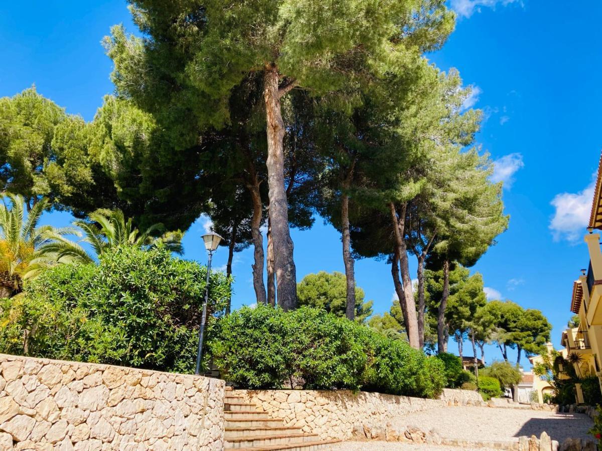 Apartamento Con Terraza En Complejo Con 2 Piscinas Appartement Moraira Buitenkant foto